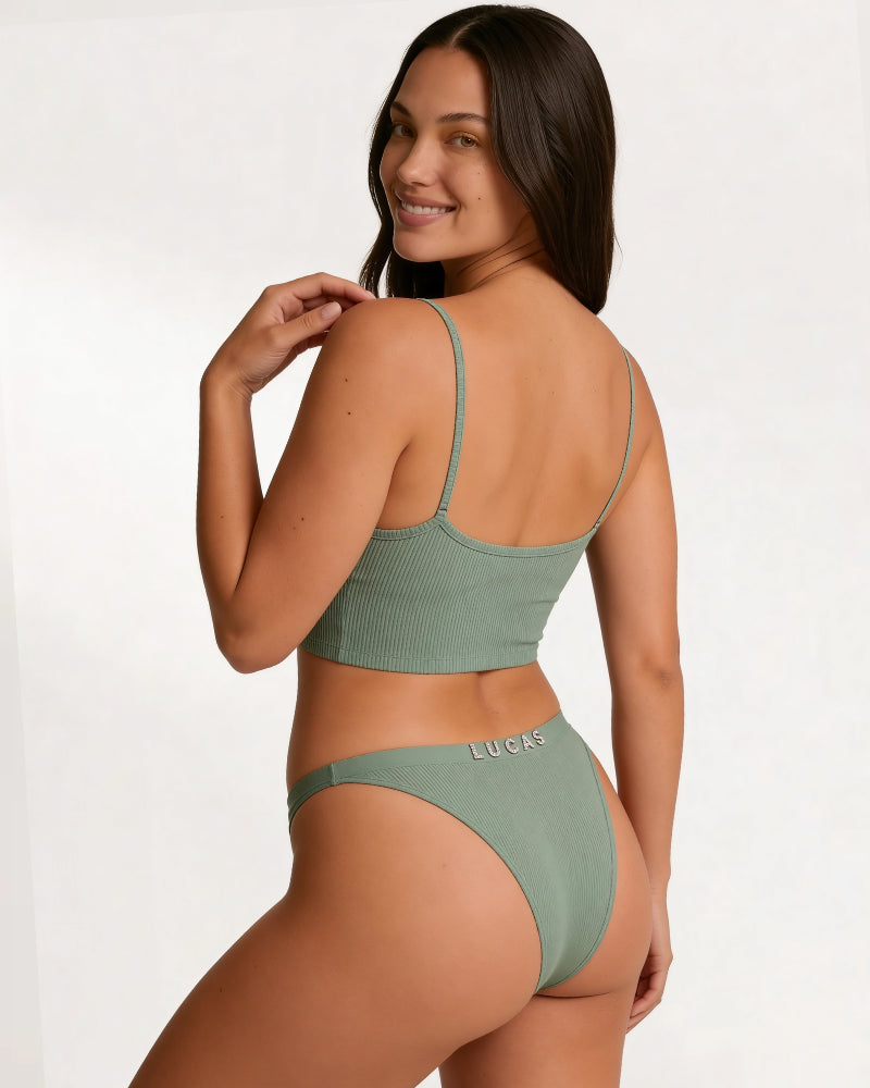 Custom name seamless panties, invisible under clothes – flawluxe