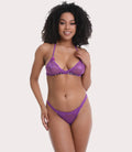 The matching lingerie set